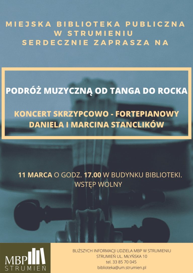 PODRÓŻ MUZYCZNA OD TANGA DO ROCKA