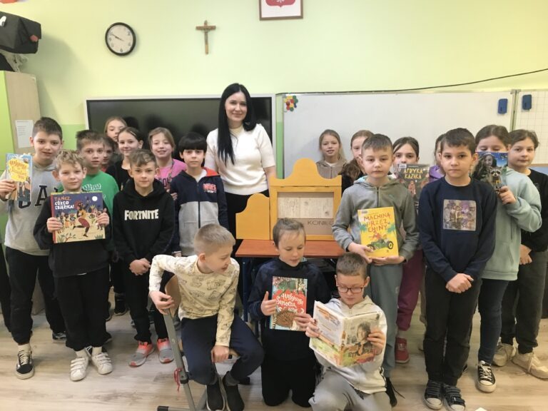 SPOTKANIE Z UCZNIAMI ZSP W BĄKOWIE