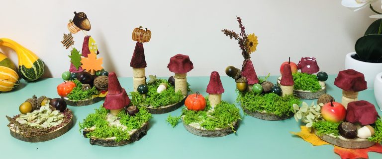 WARSZTATY PLASTYCZNE „DEKORACJE JESIENNE”